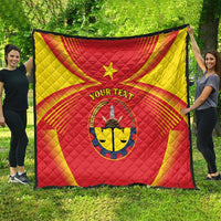 Personalized Ethiopia Tigray Region Quilt Coat Of Arms With Map