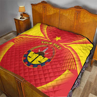 Personalized Ethiopia Tigray Region Quilt Coat Of Arms With Map
