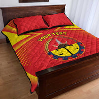 Personalized Ethiopia Tigray Region Quilt Bed Set Coat Of Arms With Map