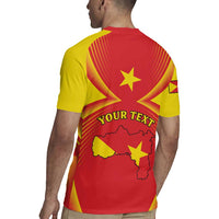 Personalized Ethiopia Tigray Region Rugby Jersey Coat Of Arms With Map