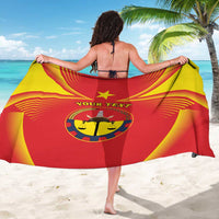 Personalized Ethiopia Tigray Region Sarong Coat Of Arms With Map