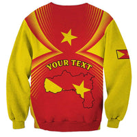 Personalized Ethiopia Tigray Region Sweatshirt Coat Of Arms With Map