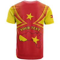 Personalized Ethiopia Tigray Region T Shirt Coat Of Arms With Map