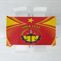 Personalized Ethiopia Tigray Region Tablecloth Coat Of Arms With Map