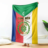 Comoros Blanket Coat Of Arms Flag Style