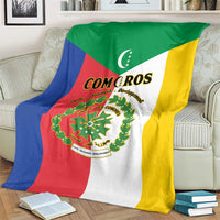 Comoros Blanket Coat Of Arms Flag Style