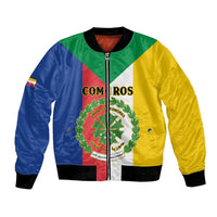 Comoros Bomber Jacket Coat Of Arms Flag Style