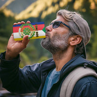 Comoros 4 in 1 Can Cooler Tumbler Coat Of Arms Flag Style