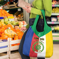 Comoros Grocery Bag Coat Of Arms Flag Style