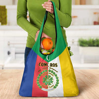 Comoros Grocery Bag Coat Of Arms Flag Style