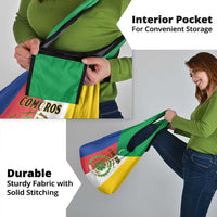 Comoros Grocery Bag Coat Of Arms Flag Style