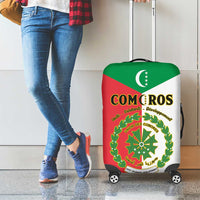 Comoros Luggage Cover Coat Of Arms Flag Style