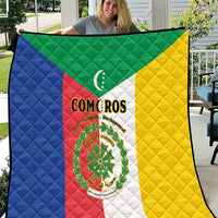 Comoros Quilt Coat Of Arms Flag Style