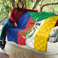 Comoros Quilt Coat Of Arms Flag Style