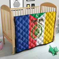 Comoros Quilt Coat Of Arms Flag Style