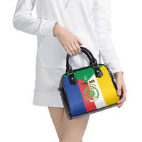Comoros Shoulder Handbag Coat Of Arms Flag Style