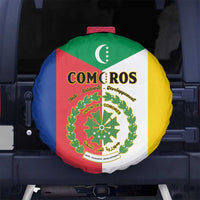 Comoros Spare Tire Cover Coat Of Arms Flag Style