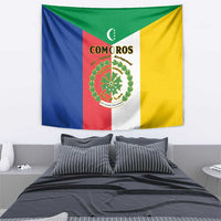 Comoros Tapestry Coat Of Arms Flag Style