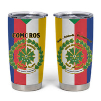 Comoros Tumbler Cup Coat Of Arms Flag Style