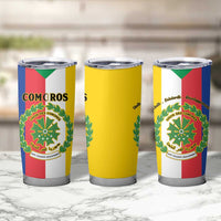 Comoros Tumbler Cup Coat Of Arms Flag Style