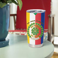 Comoros Tumbler Cup Coat Of Arms Flag Style