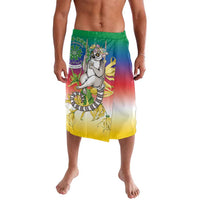 Comoros Mongoose Lemur Lavalava Coat Of Arms With Ylang Ylang