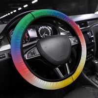 Comoros Mongoose Lemur Steering Wheel Cover Coat Of Arms With Ylang Ylang