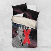 African American El Hajj Malik El Shabazz Bedding Set 100 Years of Malcolm X