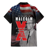 African American El Hajj Malik El Shabazz Family Matching Mermaid Dress and Hawaiian Shirt 100 Years of Malcolm X