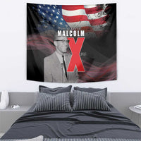 African American El Hajj Malik El Shabazz Tapestry 100 Years of Malcolm X