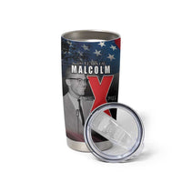 African American El Hajj Malik El Shabazz Tumbler Cup 100 Years of Malcolm X