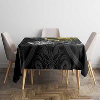 New Zealand and South Africa Rugby Tablecloth Maori Kiwi With Springboks