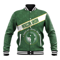 Personalized African Union Day Baseball Jacket Emblem With Kente Pattern - Wonder Print Shop