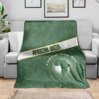 African Union Day Blanket Emblem With Kente Pattern - Wonder Print Shop
