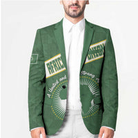 Personalized African Union Day Blazer Emblem With Kente Pattern - Wonder Print Shop