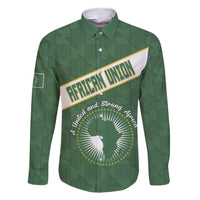 Personalized African Union Day Family Matching Short Sleeve Bodycon Dress and Hawaiian Shirt Emblem With Kente Pattern - Wonder Print Shop