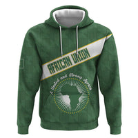 Personalized African Union Day Hoodie Emblem With Kente Pattern - Wonder Print Shop