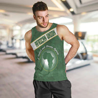 Personalized African Union Day Men Tank Top Emblem With Kente Pattern - Wonder Print Shop