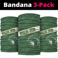 African Union Day Neck Gaiter Emblem With Kente Pattern - Wonder Print Shop