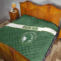 African Union Day Quilt Emblem With Kente Pattern - Wonder Print Shop