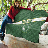 African Union Day Quilt Emblem With Kente Pattern - Wonder Print Shop