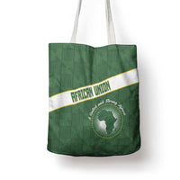 African Union Day Tote Bag Emblem With Kente Pattern - Wonder Print Shop
