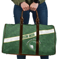 African Union Day Travel Bag Emblem With Kente Pattern - Wonder Print Shop