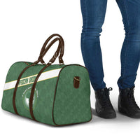 African Union Day Travel Bag Emblem With Kente Pattern - Wonder Print Shop