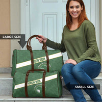 African Union Day Travel Bag Emblem With Kente Pattern - Wonder Print Shop