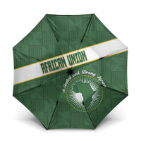 African Union Day Umbrella Emblem With Kente Pattern - Wonder Print Shop