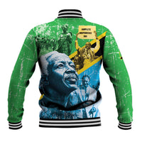 Happy Tanzania Nyerere Day Baseball Jacket One Nation - One People - Wonder Print Shop