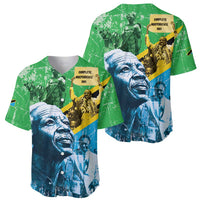Happy Tanzania Nyerere Day Baseball Jersey One Nation - One People - Wonder Print Shop
