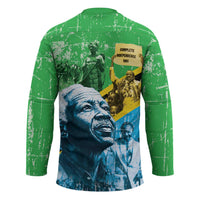 Happy Tanzania Nyerere Day Hockey Jersey One Nation - One People - Wonder Print Shop