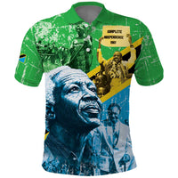 Happy Tanzania Nyerere Day Polo Shirt One Nation - One People - Wonder Print Shop